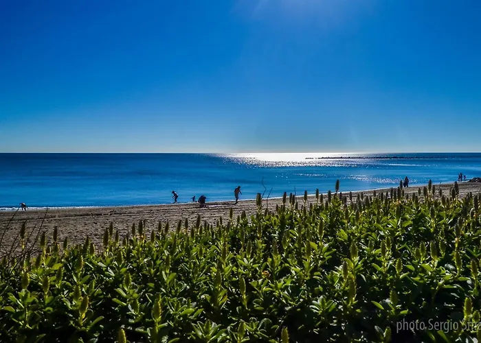 812 Benalbeach. 1ºlinea De Playa. Vistas A La Piscina Y La Montana.